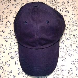 NWT Anvil Unisex Navy Blue Baseball Cap